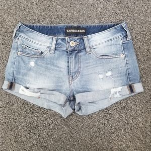 Size 2 Express Jean Shorts